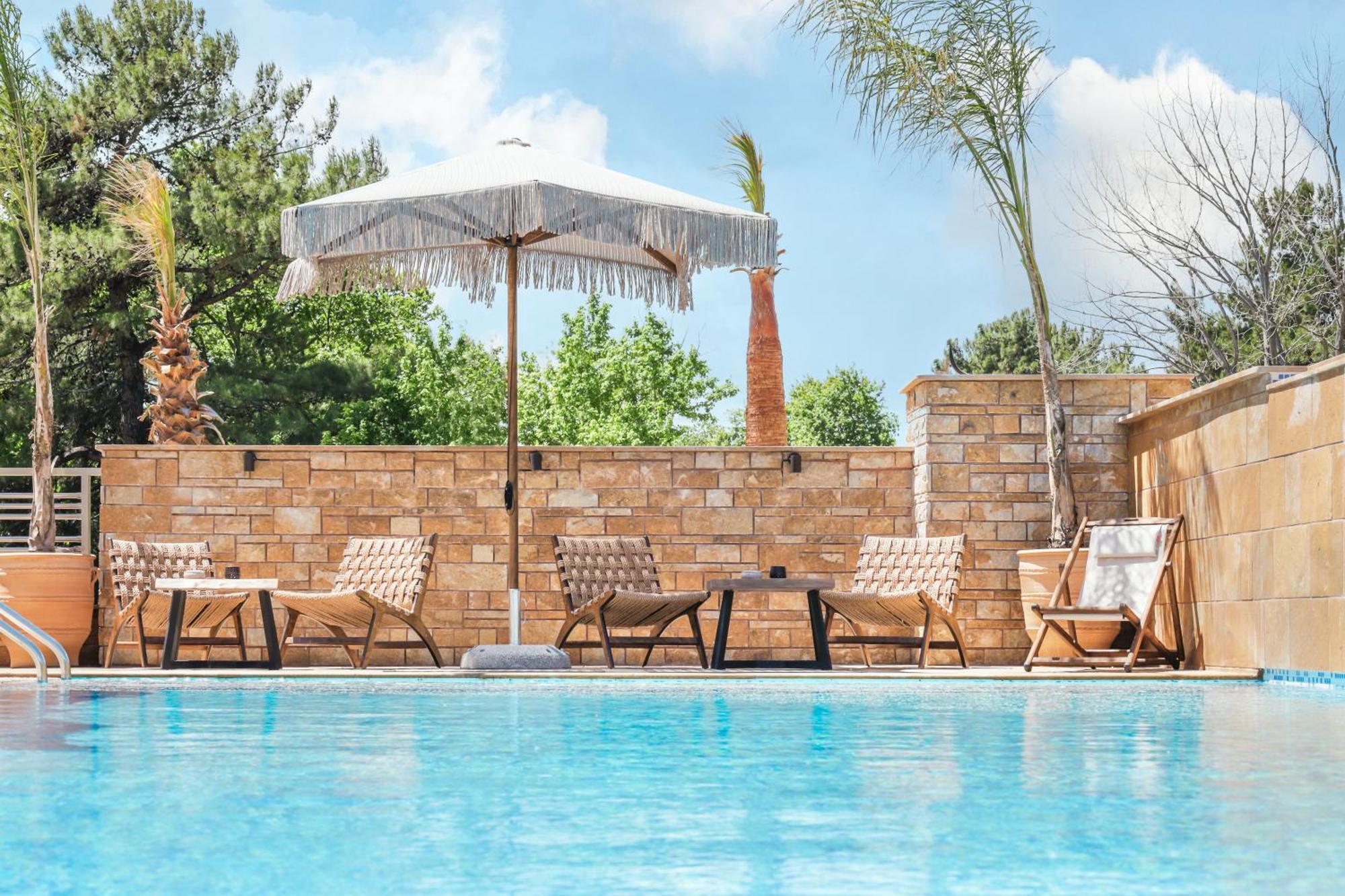 Porto Fino Apartment Asproválta Ngoại thất bức ảnh